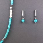 Naszyjnik z białym koralem. - Naszyjnik z białym koralem.