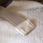 Składany plecak kurierski ecru+fiolet I - 