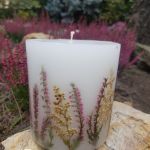 świece FLORA -z naturalnymi roślinami #7 - #7