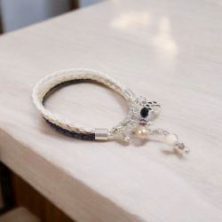 Bransoletka rzemykowa trzy kolory