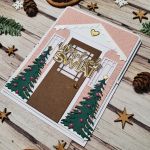 Kartka świąteczna - drzwi 3 - Zbliżenie