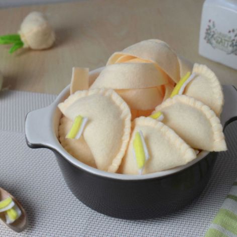Pierogi filcowe / Jedzenie z filcu