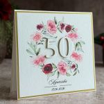 Kartka na 50 urodziny z personalizacją, BH 21 - Kartka na 50 urodziny