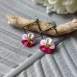 „VALERIE” kolczyki z glinki polimerowej - „VALERIE” kolczyki z glinki polimerowej