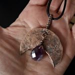 Lunula z ametystem - lunula