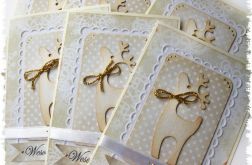 Kartka świąteczna z reniferem