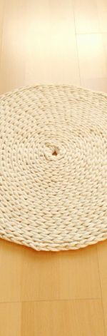 Dywan okrągły sznurek bawełniany