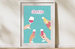 Plakat Cheers 30x40cm