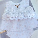 Komplecik gratulacyjny na Chrzest dziewczynki  - 