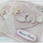 Kartka na Chrzest dla dziewczynki 1 - 