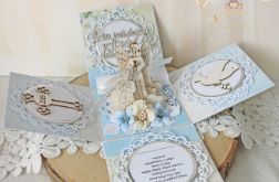 Exploding box komunijny kartka "Celebrations"