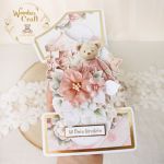 Urodzinowa kartka cyferka prezent "BearLove1" - 
