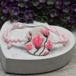 Komplet biżuterii "Magnolie 1 " - biżuteria magnolie
