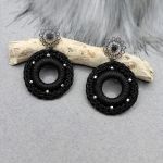 „LINDA” kolczyki szydełkowe - „LINDA” kolczyki szydełkowe