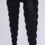 Szalik – czarna zamotka - 