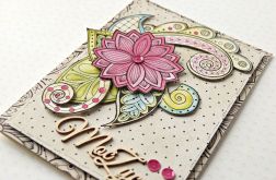 Kartka witrażowa "Moc życzeń"