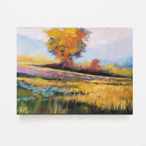 Pejzaż 8-praca formatu 18x24 cm. 