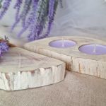 Świecznik Lawendowy - 