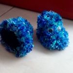 Buciki Zwierzaczki niebieskie - buciki niemowlęce