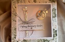 Kartka w pudełku z kopertą! Dowolna rocznica ślubu!