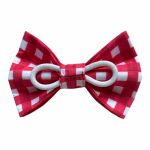 Muszka dla psa rozmiar Czerwono-biała kratka (425938( - 