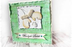 Kartka świąteczna z rękawicami