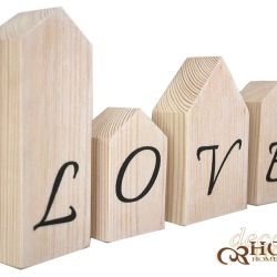 Drewniane domki LOVE