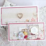 Ślubna kartka w pudełku 1056 - 