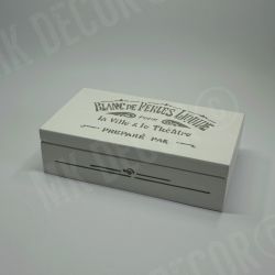 Drewniana szkatułka/pudełko prostokątne LOFT