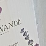 Wieszak  lawenda - wieszaczek z lawendą