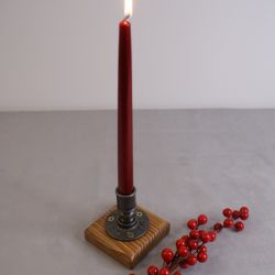 Świecznik Loftowy 1-ramienny F001_1-W1 Loft