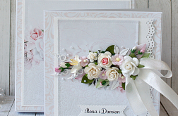 Komplet ślubny w jasnych kolorach v.3