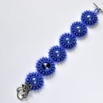Bransoletka niebieska z koralików - bransoletka może być doskonałym prezentem dla Ciebie lub bliskie osoby