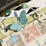 Kartka - błękitne dzwoneczki - 