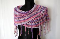 Kolorowo w tonacji różowo- fioletowej