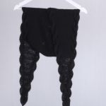 Szalik – czarna zamotka - 