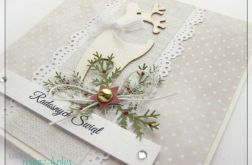 Kartka świąteczna z reniferem 5