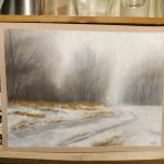 Zima 2-praca formatu 18x24 cm  - 