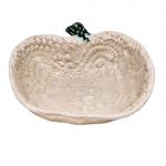 Miseczka Ceramiczna w Kształcie Jabłka – Ręcznie Robiona Ozdoba  - 