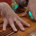 Pajęczyna - mosiężna obrączka rozm. 23 (2410-03) - mosiężne obrączki