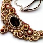 Naszyjnik sutasz z Agatem - 