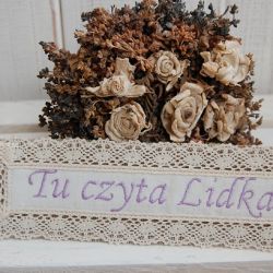 Imienna, romantyczna zakładka