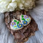 „MILDRED” kolczyki z glinki polimerowej - „MILDRED” kolczyki z glinki polimerowej