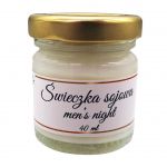 Świeczka Sojowa dla Mężczyzn MEN’S NIGHT – 40 ml, Ręcznie Robiona - 