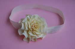 Opaska niemowlęca - "W złamanej bieli"