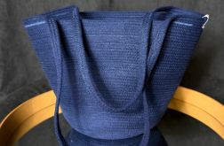 Granatowa torba klasyczna