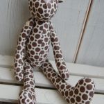 Brązowy Kropek - miś tilda - 