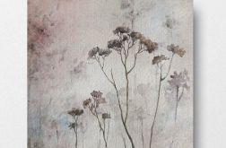 Trawki-akwarela formatu 20/20 cm