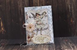 Świąteczny anioł vintage II