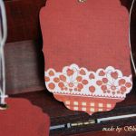 Zwieszki na przetwory truskawkowe- KONFITURA - 